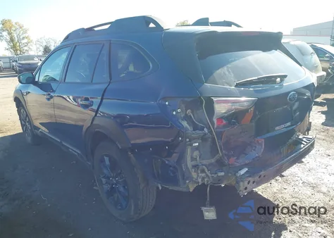 2025 Subaru Outback Onyx Edition Xt z USA, uszkodzony, nr VIN 4S4BTGLD1S3149845